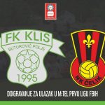 FK Klis u doigravanju za plasman u Prvu ligu FBiH igra protiv NK Čelika